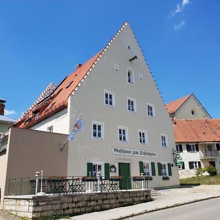 Gasthaus zum Schloßwirt Dietfurt an der Altmühl Exterior foto